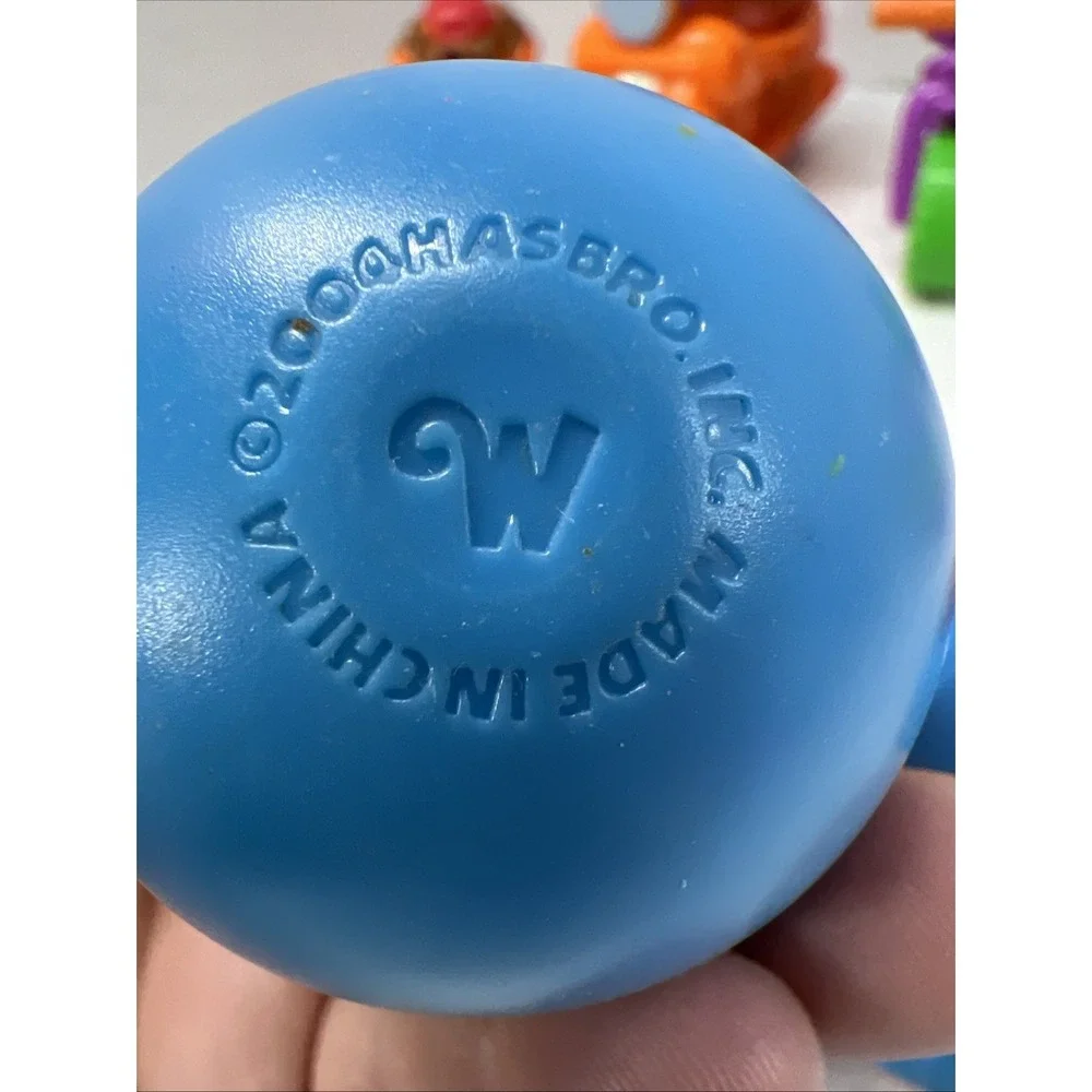 Playskool WEEBLES Wobble Animals Hippo Horse Knight 2003-05 Vintage Lot Of 12